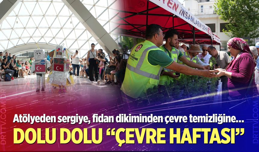Denizli’de dolu dolu “Çevre Haftası”