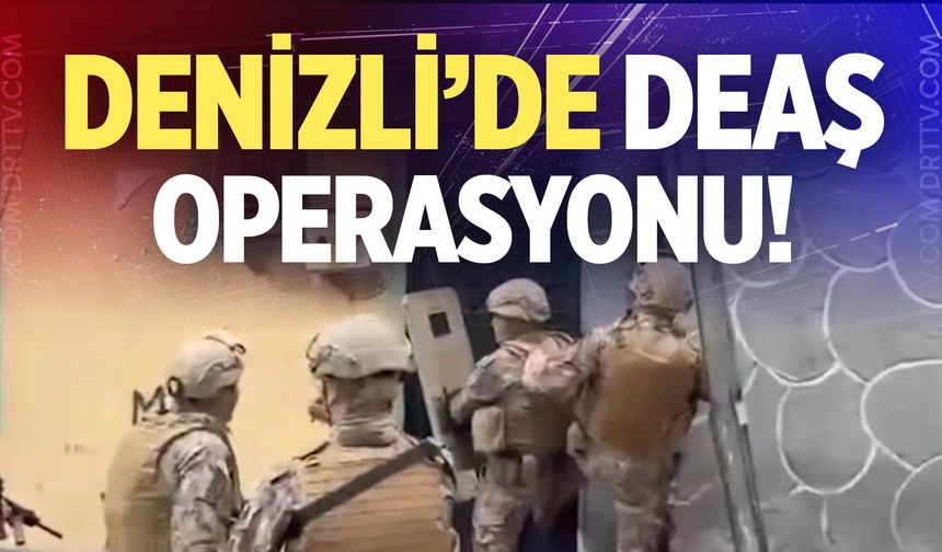 Denizli’de DEAŞ operasyonu! 361 kişi…