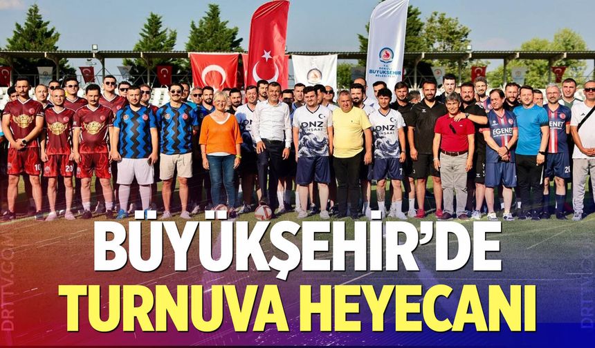 Denizli Büyükşehir’de turnuva heyecanı