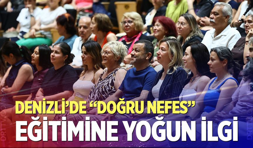 Denizlili kadınlar Büyükşehir ile nefes aldı