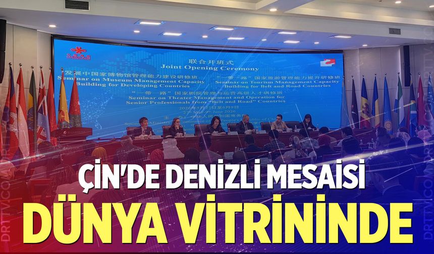 Pekin'de Denizli rüzgarı