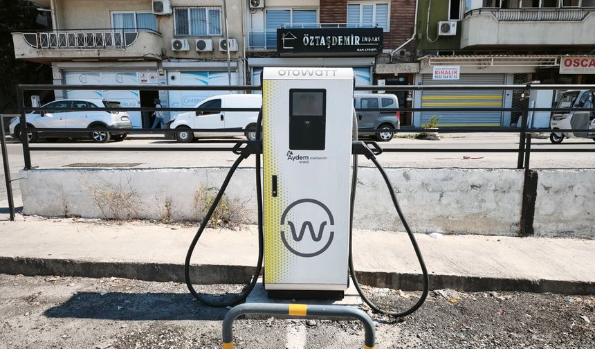 Elektrikli araç şarj istasyonları hizmette