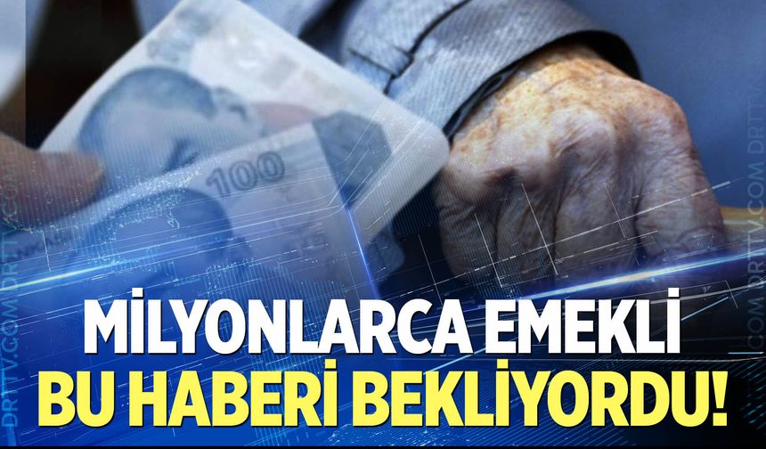 Emekli maaşına zam!