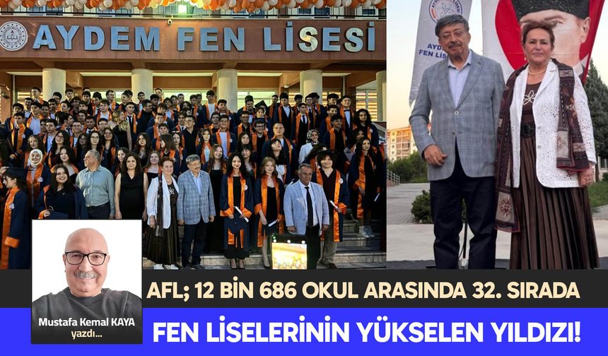 FEN LİSELERİNİN YÜKSELEN YILDIZI!