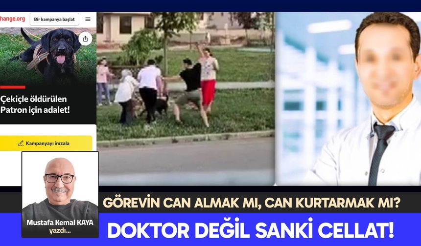 DOKTOR DEĞİL SANKİ CELLAT!