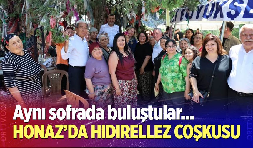 Honaz'da Hıdırellez coşkusu
