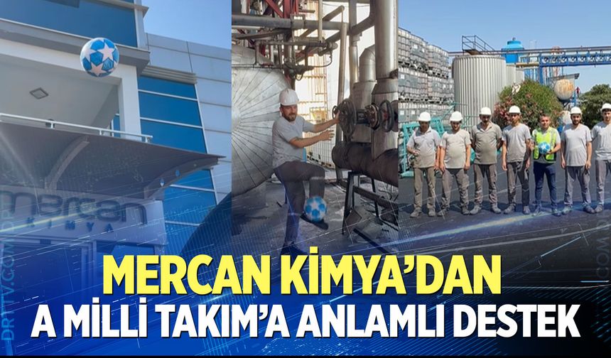 Mercan Kimya’dan A Milli Takım’a anlamlı destek