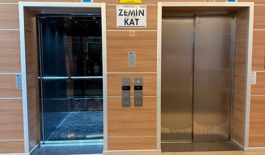 PAÜ Hastanelerinde Asansörler Yenileniyor