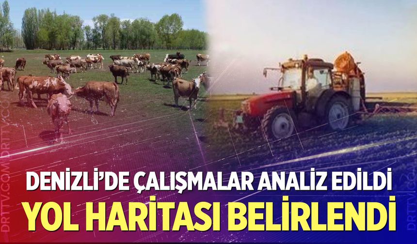 Denizli’de Tarım ve Hayvancılık Masaya Yatırıldı