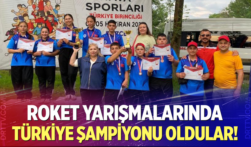 Kızlar Türkiye Birincisi, Erkekler Türkiye Üçüncüsü Oldu