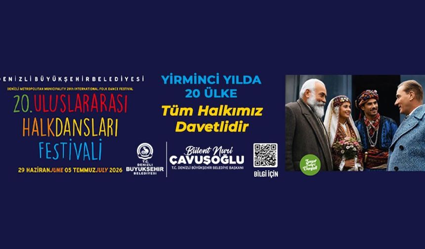 Resmi Reklam - DBB Halk Dansları - 27, 28, 29, 30 Haziran 2026
