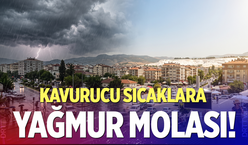 Kavurucu Sıcaklara Yağmur Molası!
