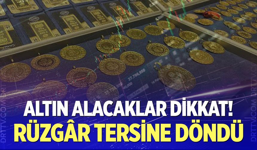 Altında rüzgar tersine döndü