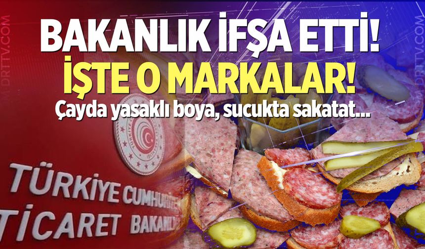 Bakanlık ifşa etti!