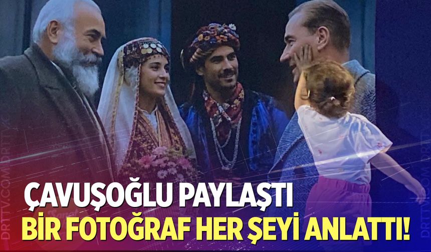 Çavuşoğlu paylaştı! Bir fotoğraf her şeyi anlattı!