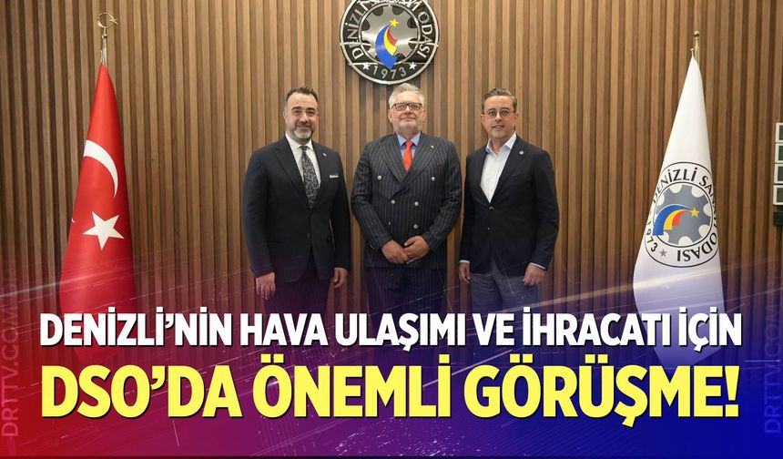 THY Denizli Müdürü’nden Sanayi Odası’na Stratejik Ziyaret