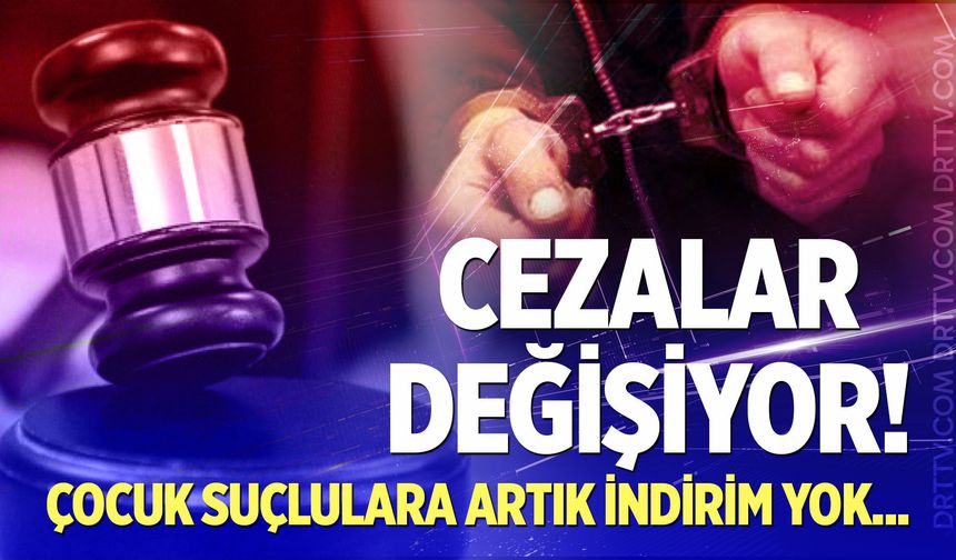 Çocuklara Ağır Suçta Yeni Ceza Dönemi