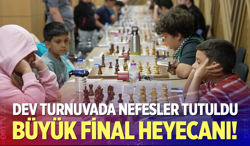 Dev turnuvada nefesler tutuldu