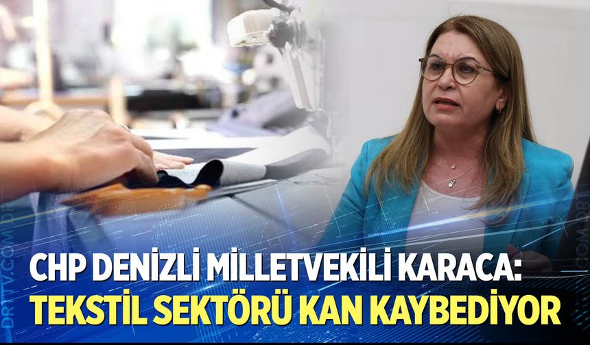 Karaca, TBMM'de Tekstil Sektörünü Gündeme Taşıdı