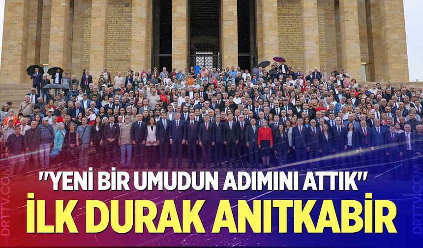 Yeni Parti’den ilk ziyaret Atatürk’ün huzuruna: Şeref Arpacı’dan kararlılık mesajı