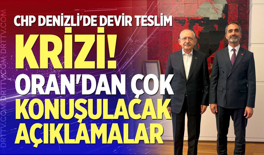 CHP Denizli'de devir teslim krizi!
