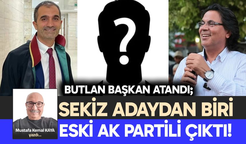 SEKİZ ADAYDAN BİRİ ESKİ AK PARTİLİ ÇIKTI!