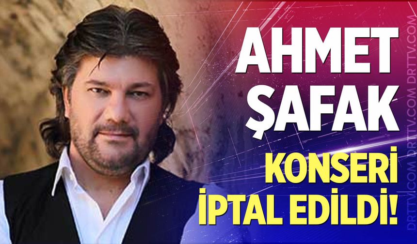 Beyağaç Festivali’nde Ahmet Şafak Konseri İptal Edildi