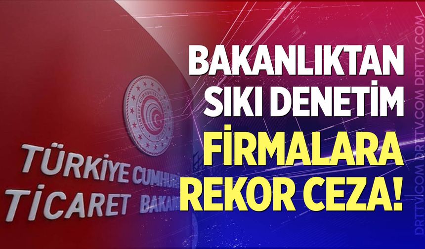 Firmalara rekor ceza!