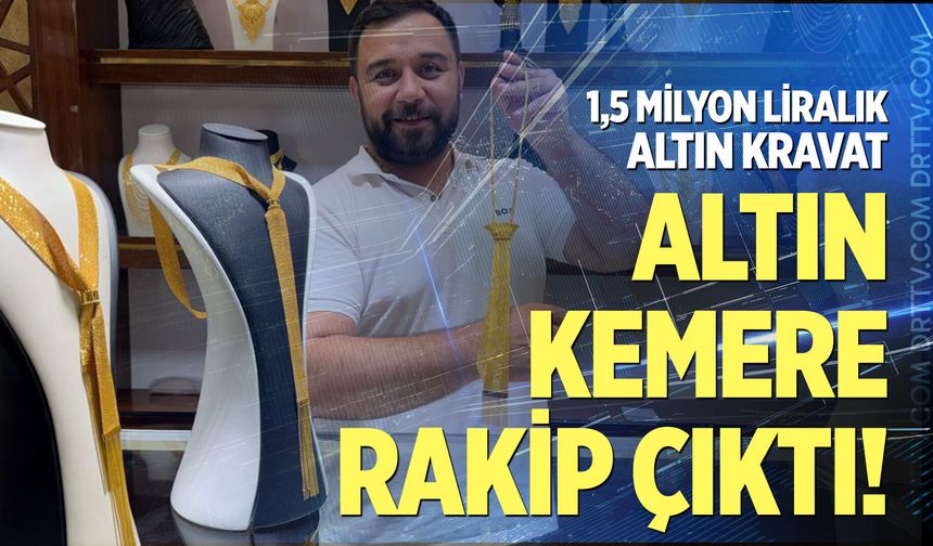 Boyunda servet taşıyorlar! atın kravatlar yok satıyor