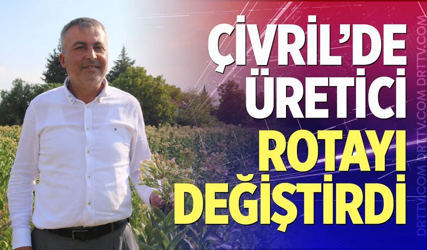 Çivril’de elma bahçeleri tütün tarlalarına dönüşüyor