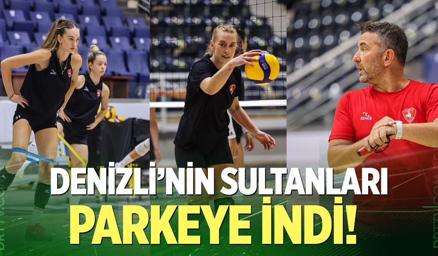 Denizli'nin Sultanları Parkeye İndi