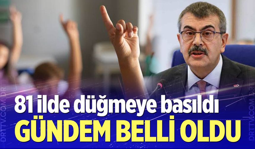Okullarda yeni dönem!