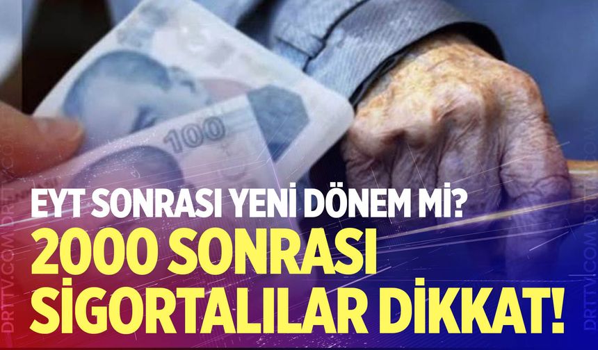 Kademeli emeklilik hareketliliği başladı!