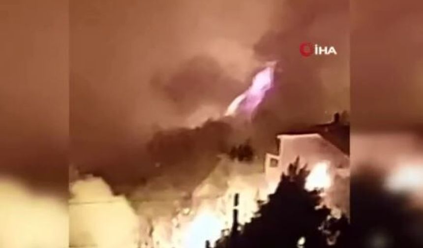 Hırvatistan'daki orman yangını şehir merkezine ulaştı: 10 yaralı