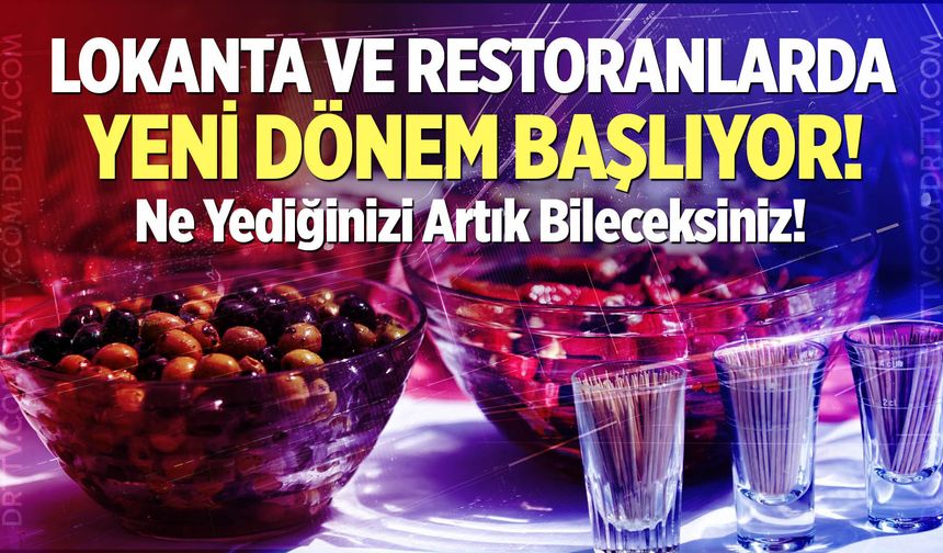 Ne Yediğinizi Artık Bileceksiniz!