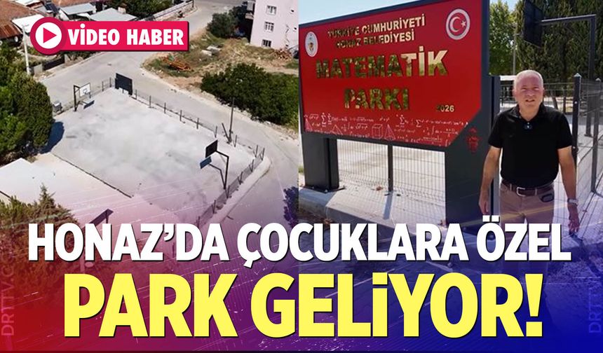 Honaz’da Çocuklara Özel Park Geliyor