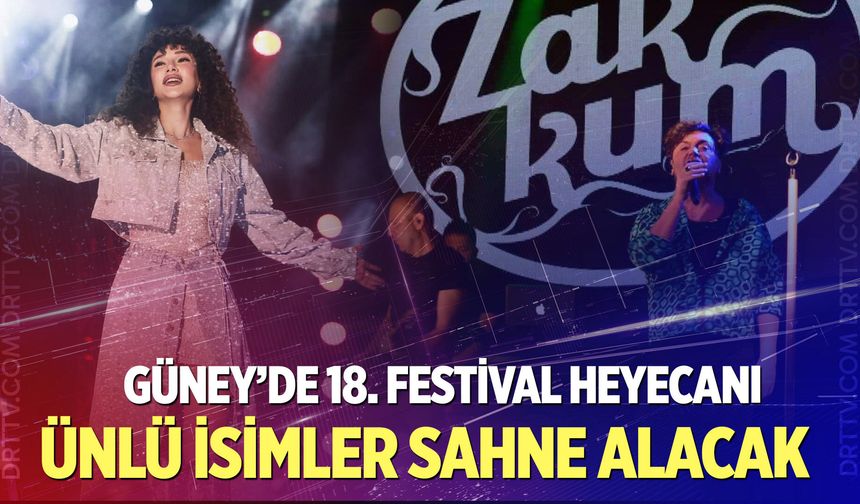 Güney’de 18. festival için geri sayım başladı