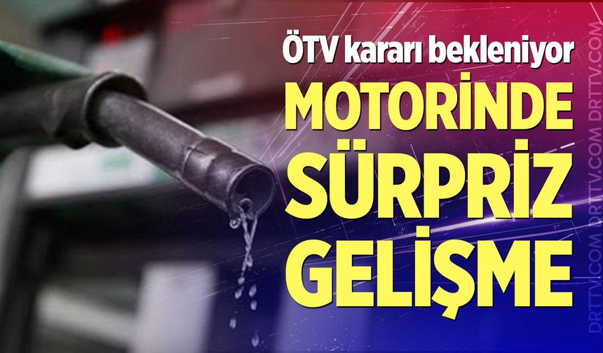 Motorinde ÖTV ayarı