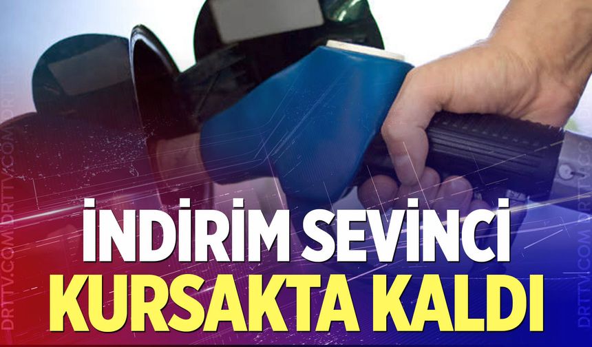 Akaryakıtta ÖTV indirimi sevinci bir gün sürdü!