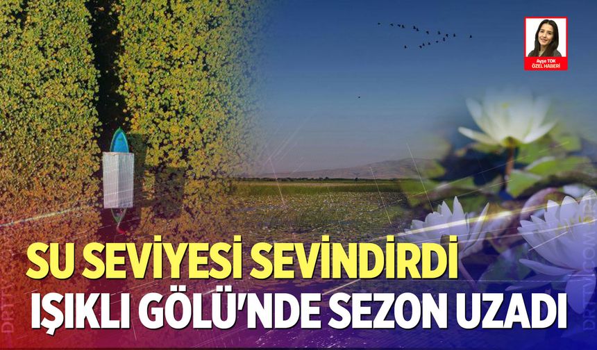 Denizli'nin doğa harikasında sevindiren tablo