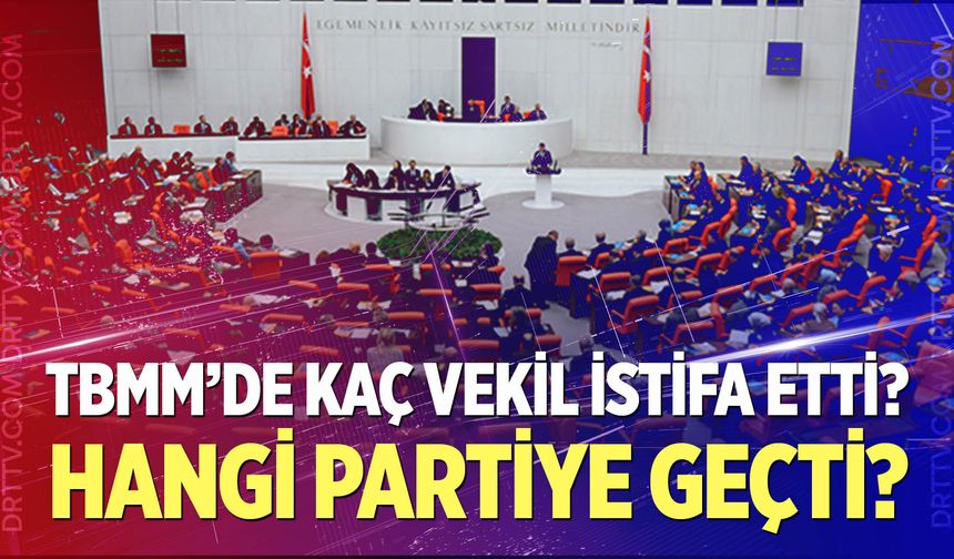 İşte TBMM'de sandalye dağılımı