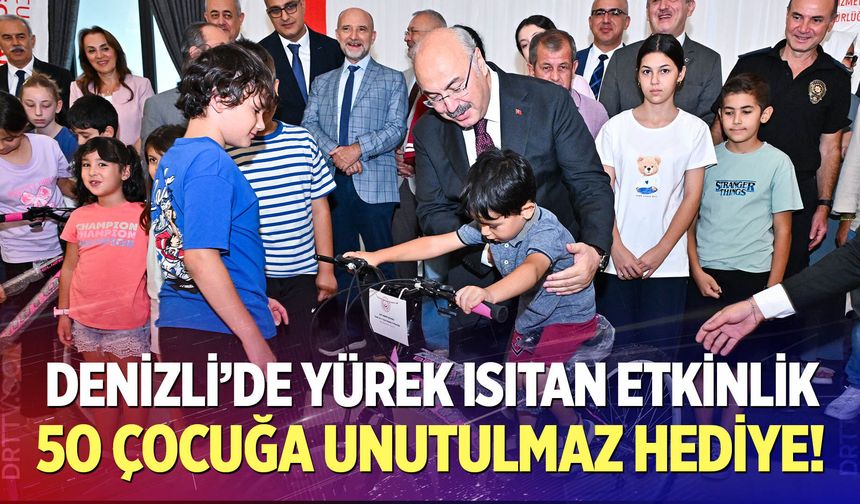 Denizli'de Yürek Isıtan Etkinlik