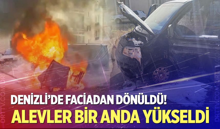 Fesleğen’de ki yangında faciadan dönüldü
