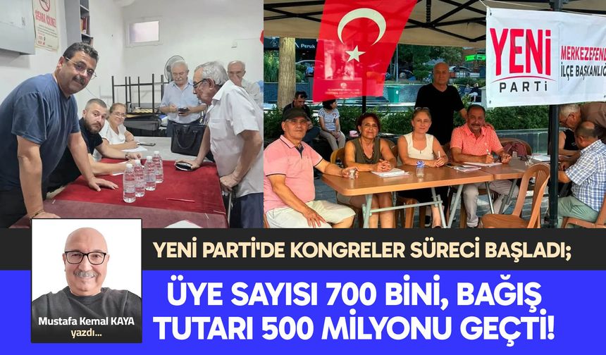 ÜYE SAYISI 700 BİNİ, BAĞIŞ  TUTARI 500 MİLYONU GEÇTİ!