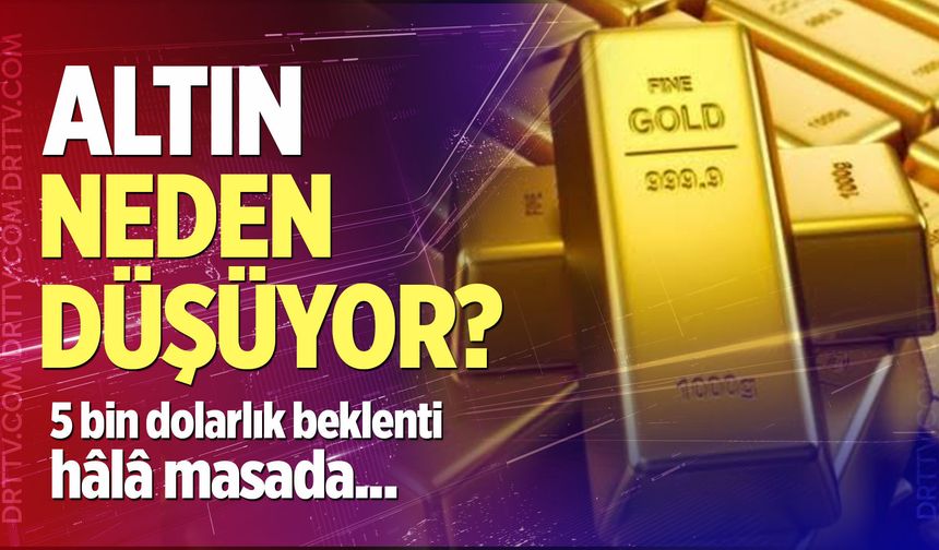 Altın neden düşüyor?