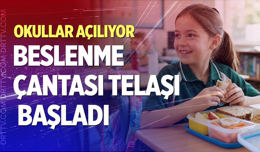 Çocuk beslenmesinde “kusursuz” çanta baskısına dikkat