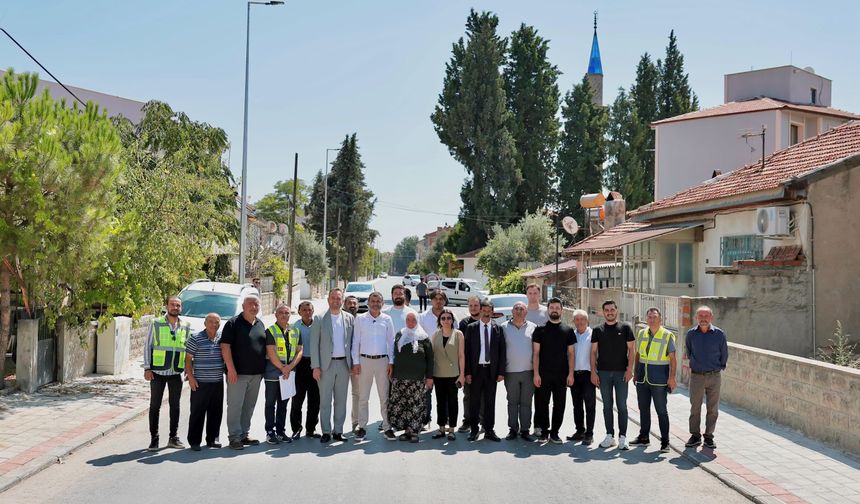 Çivril'de 33 bin metrekare parke döşeniyor!