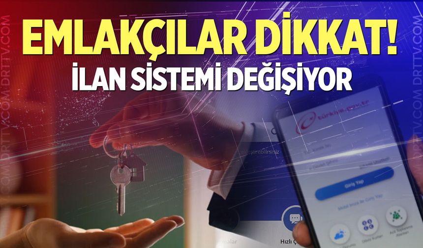 Emlak ilanlarında yeni dönem! e-Devlet'te sistem değişiyor