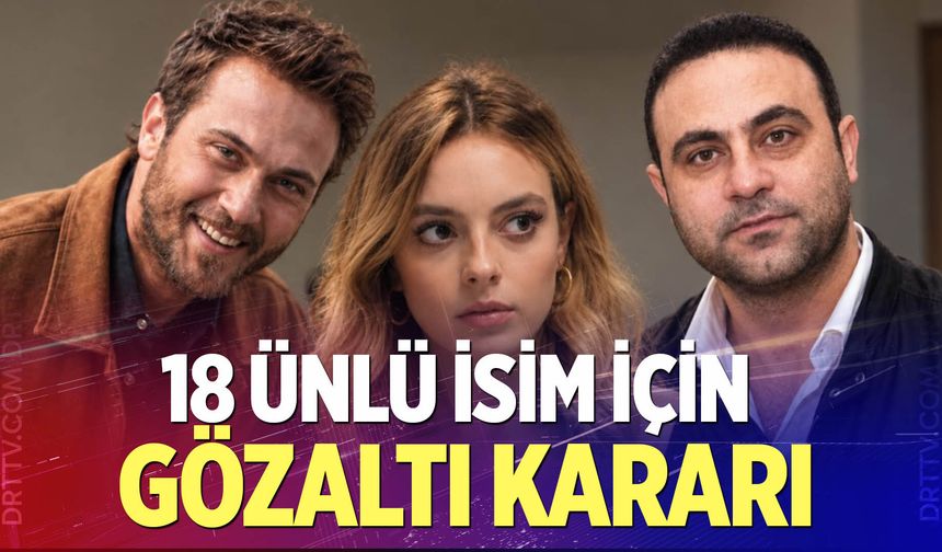 Ünlülere yönelik uyuşturucu operasyonlarında yeni dalga