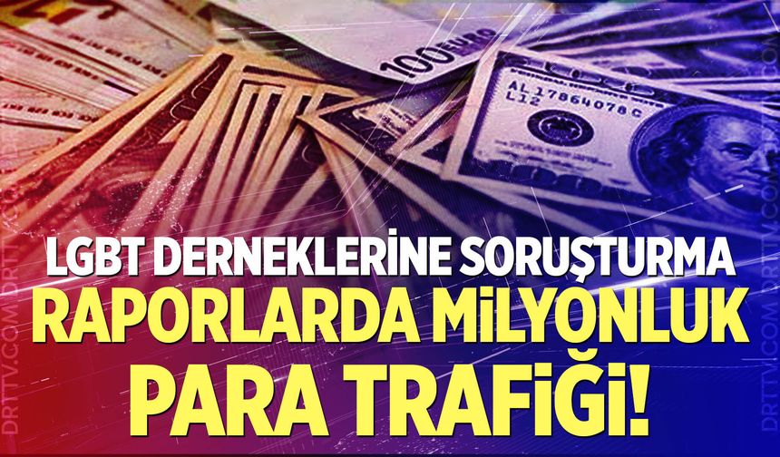 LGBT derneklerine soruşturma!